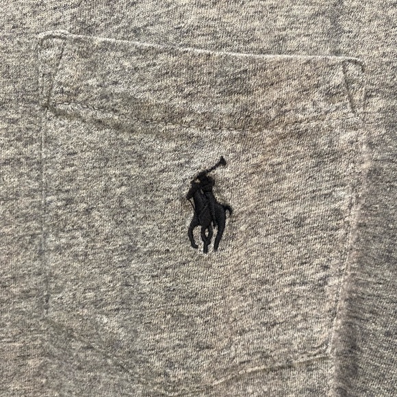 POLO BY RALPH LAUREN MENS Classic Fit Pocket Tee Shirt - Picture 6 of 7